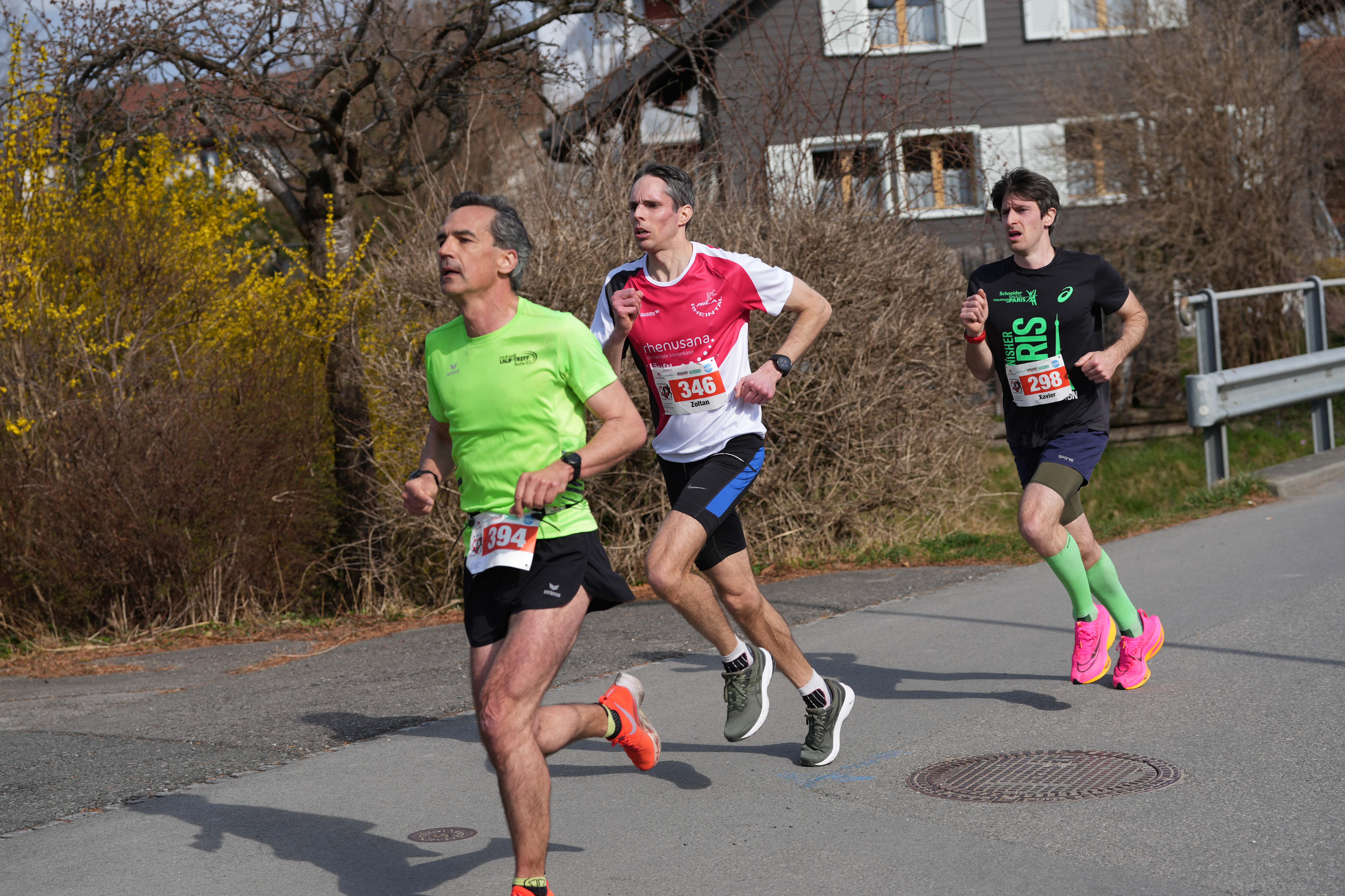 Alex ist am Überholen!